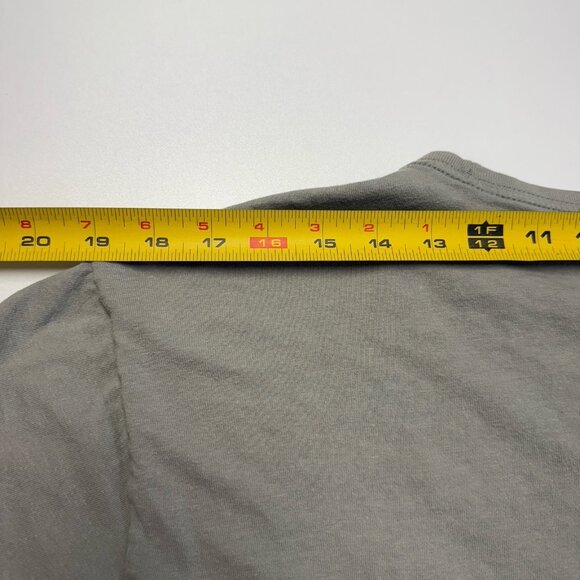 Vintage Quiksilver Shirt Mens Medium Gray Y2K 90s Short Sleeve Surf - Picture 11 of 12